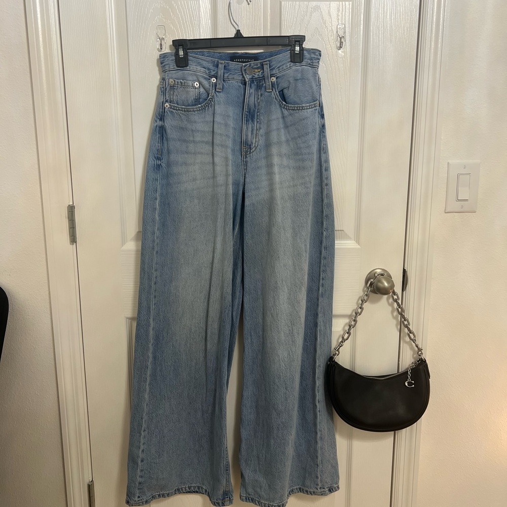 Aeropostale Light Blue Flare Jeans